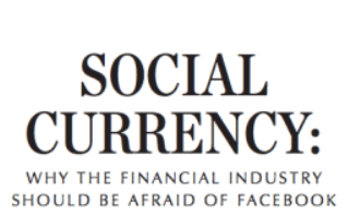 social currency - networks and business trends