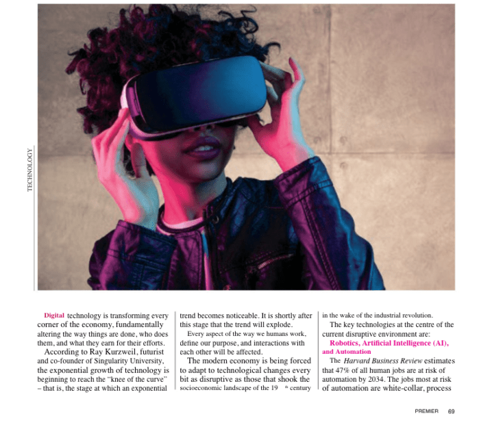 business of disruption