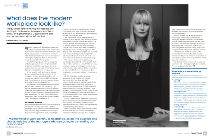 The future workplace - future of work trends