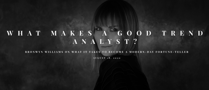 What makes a good trend analyst